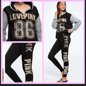 VS PINK  BLING OUTFIT SET XS